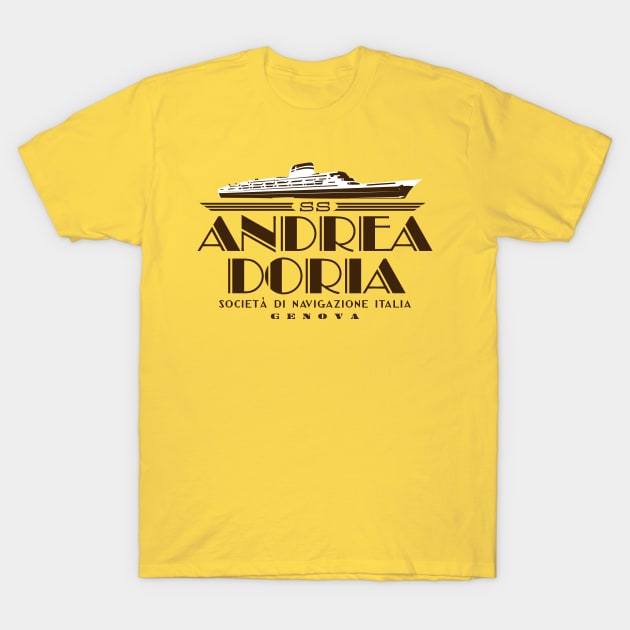 Andrea Doria T-Shirt by MindsparkCreative